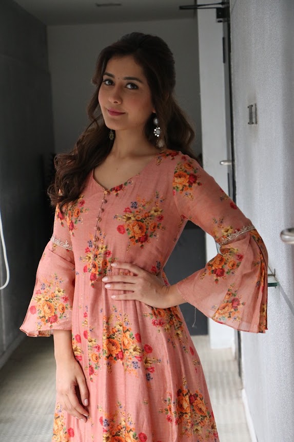 Raashi Khanna at Adanga Maru promotions
