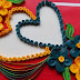 paper quilling desings | How To Make a Beautiful heart shapeed quilling greeting card