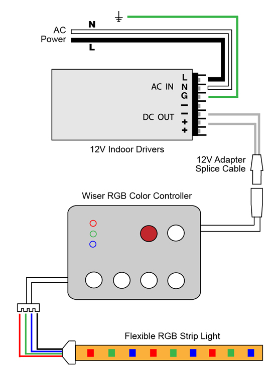 12v Led Light Wiring Diagram