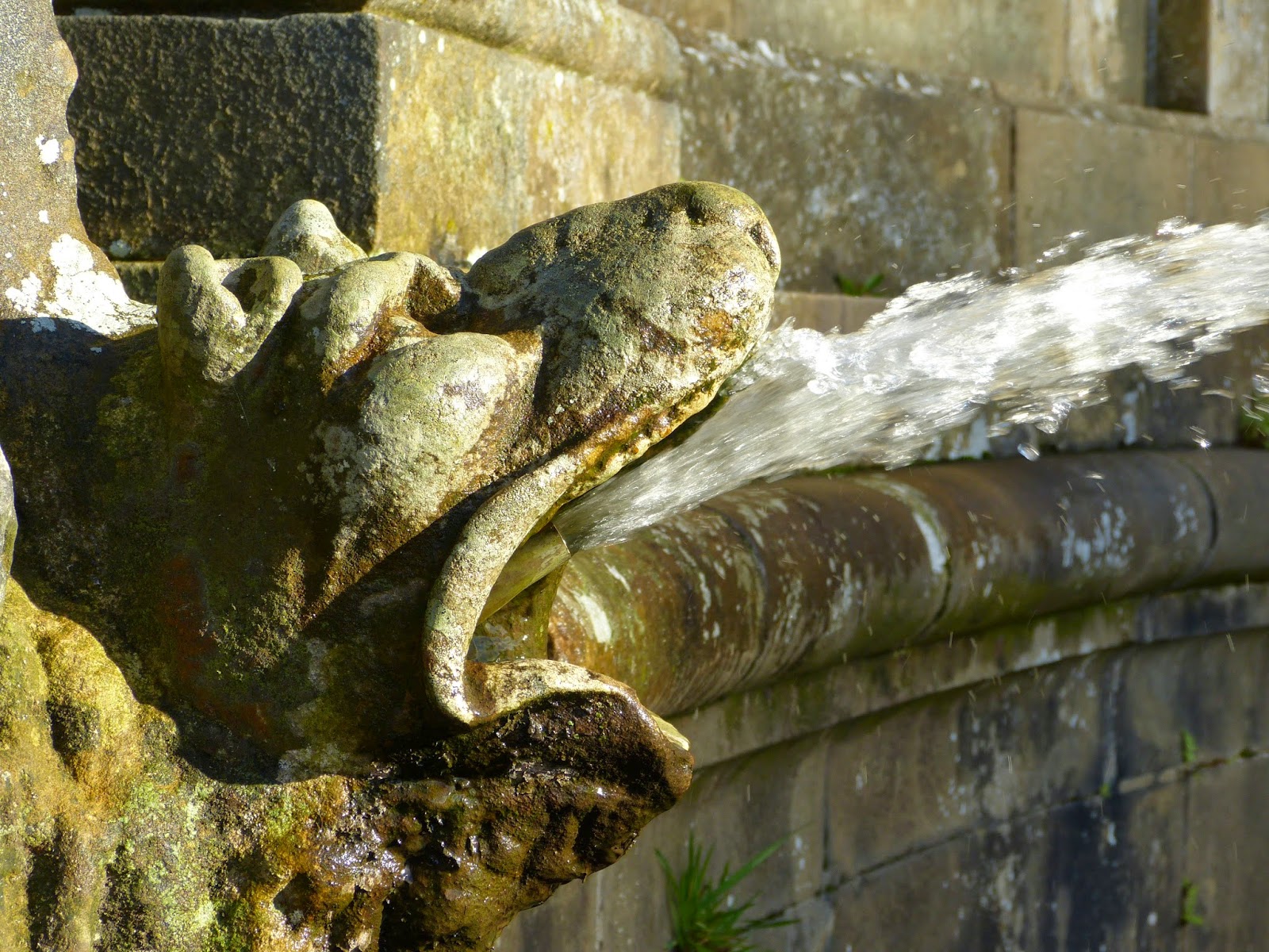 Dragon at the top of the Cascade, Chatsworth