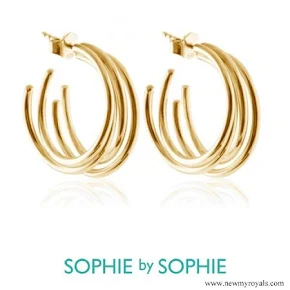 crown princess victoria wore sophie by sophie gold earrings