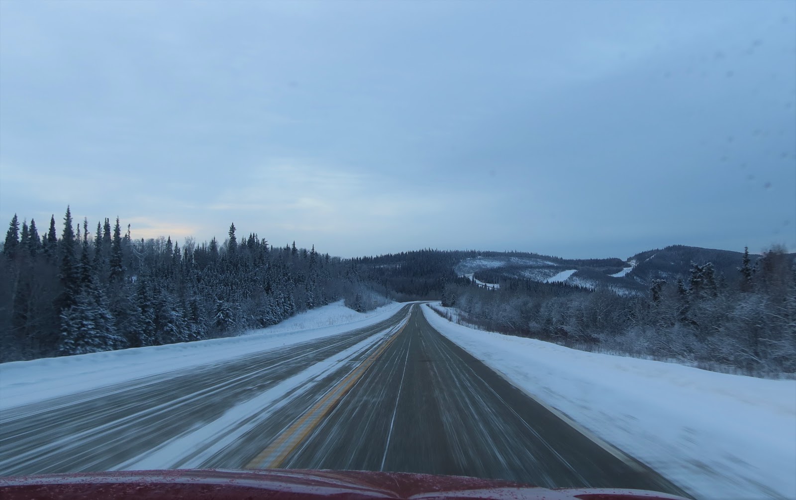 anchorage to fairbanks drive in march Alyson Dunbar
