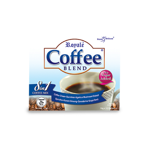 ROYALE HEALTH, BEAUTY AND OPPORTUNITY BY MAY.ANN ROYALE 8 IN 1 COFFEE BLEND (REGULAR WITH