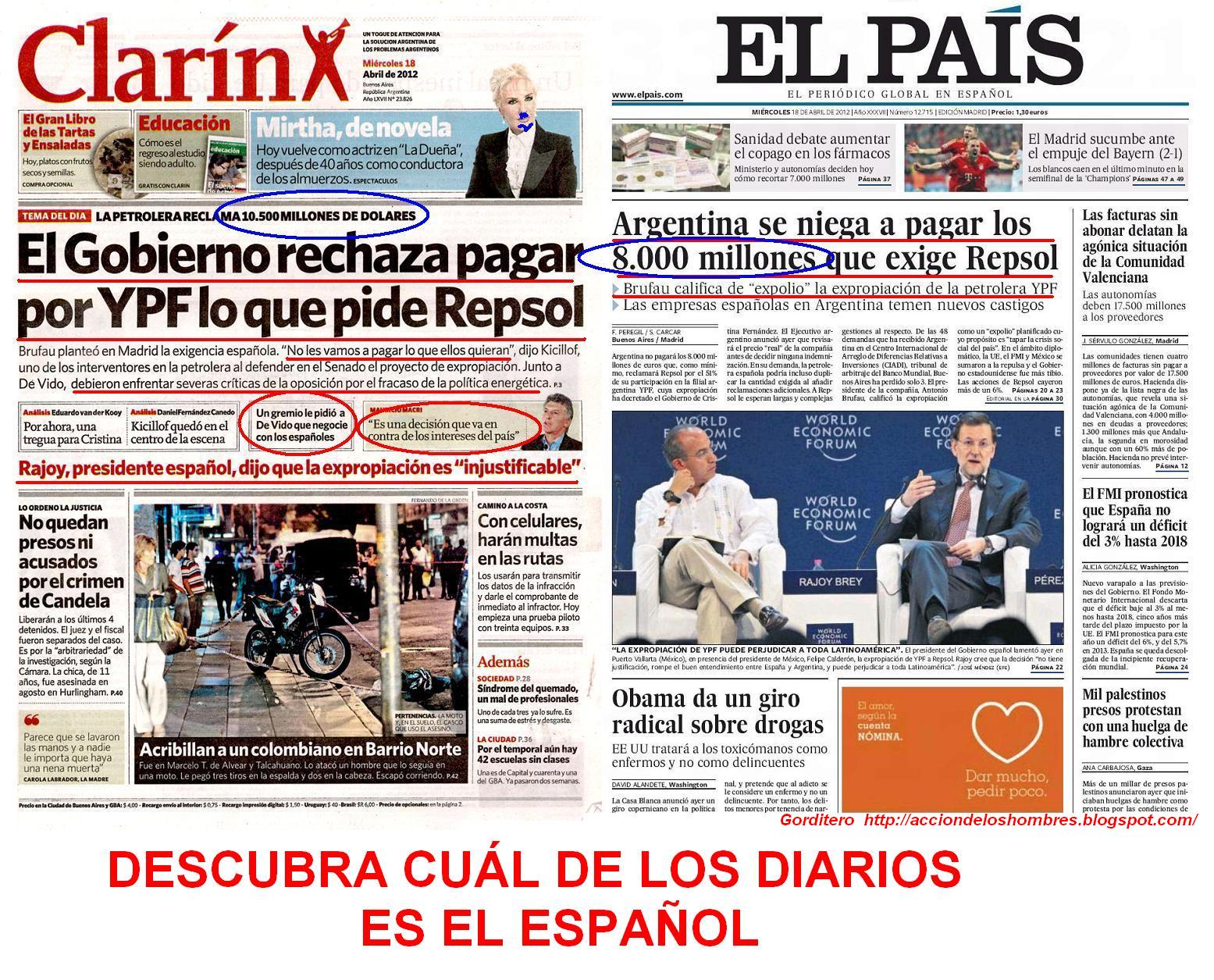 El blog que no la mama.... (gorditero) Descubra cuál de los dos es el