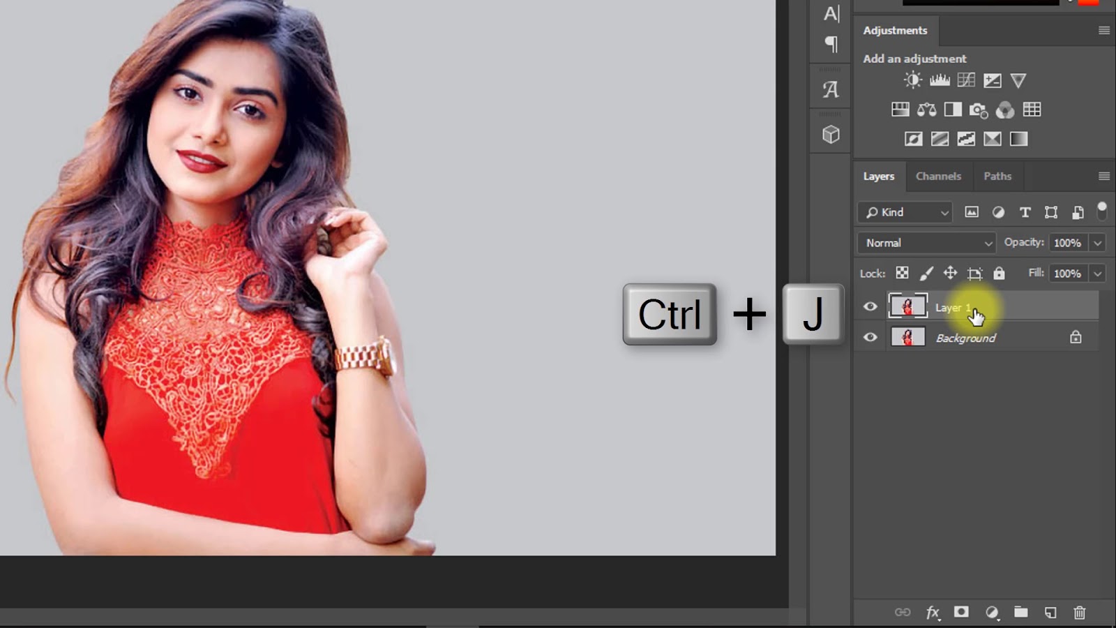 How to Quick Change Background color in Photoshop