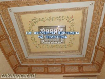 Lis plafon motif wash Lis plafon motif wash