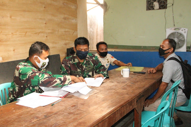 Kodim Sragen - Jelang Sertijab Dandim, Tim Verifikasi Korem 074/Wrt Kunjungi Kodim Sragen