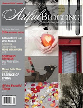 Featured in Artful Blogging Interview en ons huis in Artful Blogging