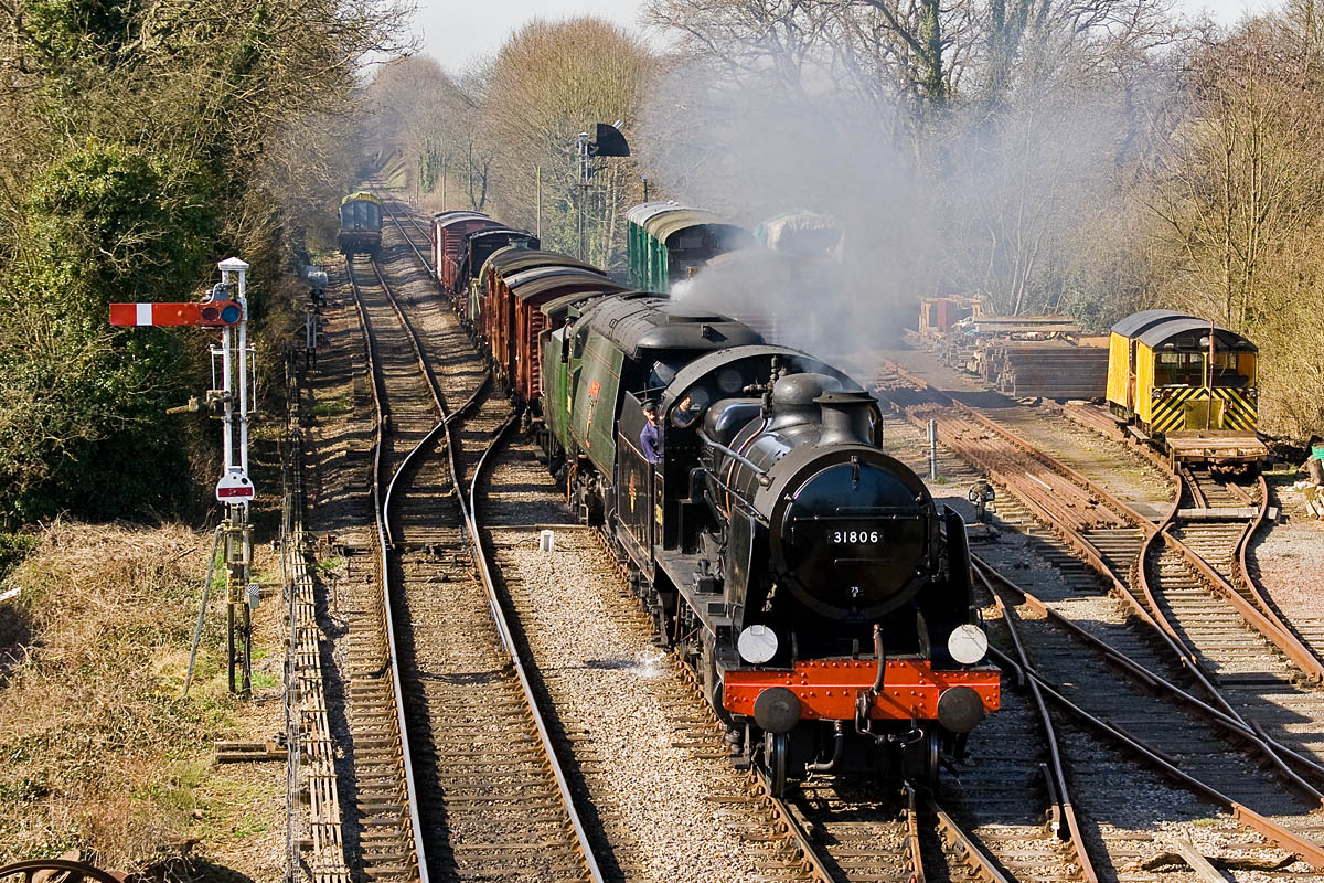 47s and other Classic Power at Southampton Watercress Line Spring