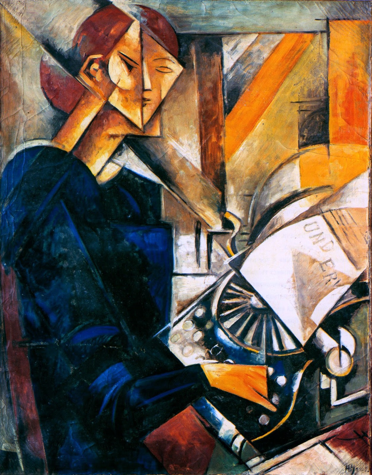 Exposition Art Blog Russian artist Nadezhda Udaltsova