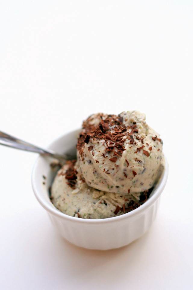 Honey basil chocolate chip coconut milk ice cream recipe! / Create / Enjoy