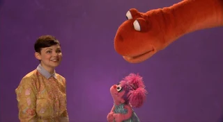 Ginnifer Goodwin talks about adventure with Abby. the Word on the Street adventure. Sesame Street Episode 4418 The Princess Story season 44