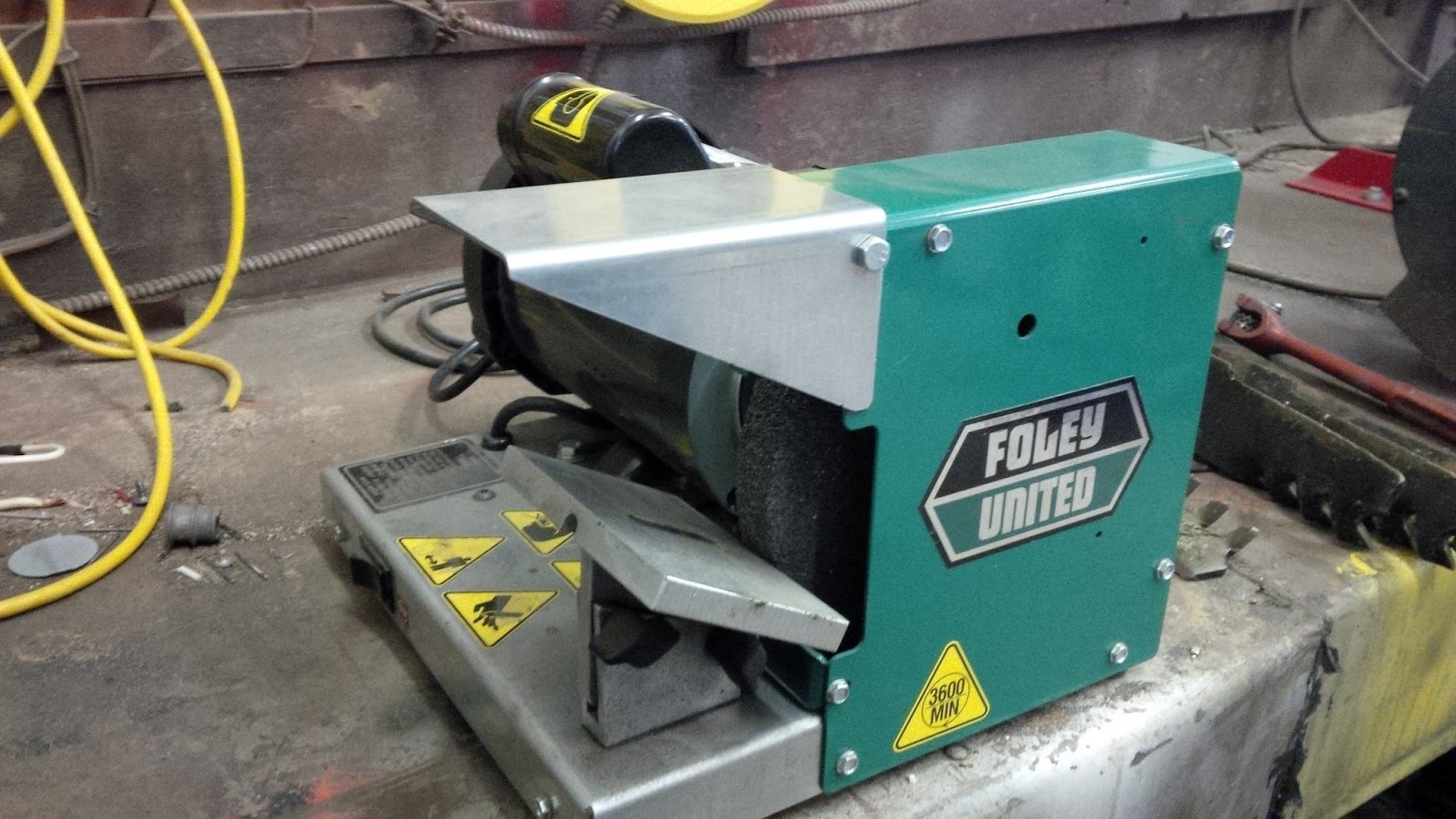 Bobs Shop Foley Rotary Grinder and Balancer