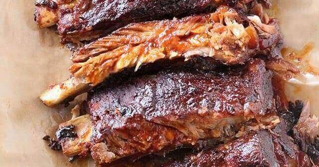 Easy Crock Pot Bbq Ribs Made In The Slow Cooker Video The Rising