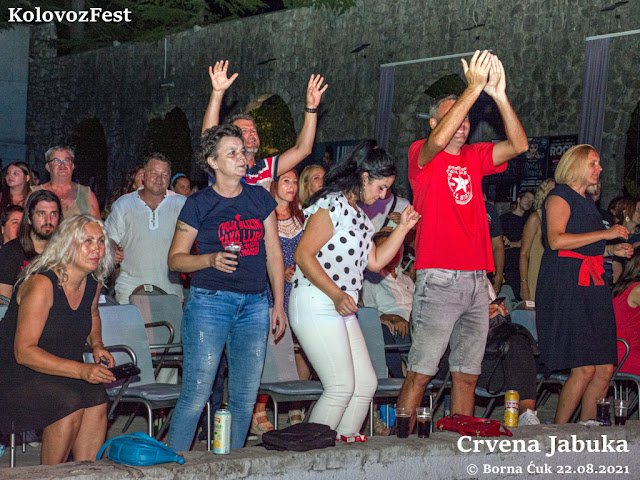 KolovozFest Opatija | Koncert Crvena Jabuka Foto: Borna Ćuk 22.08.2021