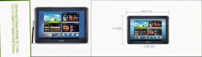 Samsung Galaxy Note 10.1 (Wi-Fi) GT-N8013 tablet usb driverı.