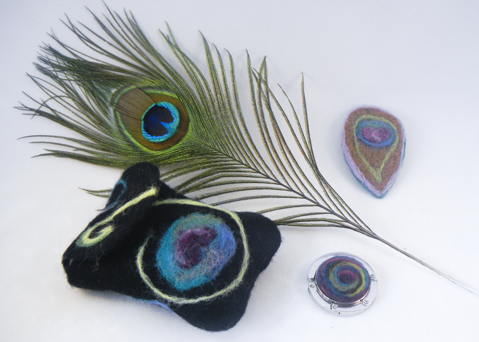 Zazzy Peacock Blog Holiday Sale on Unique Felted Zazzy Peacock Gifts!