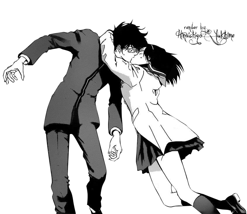 Render Hakaze Y Joshuko Beso Render Hakaze Y Joshuko Beso