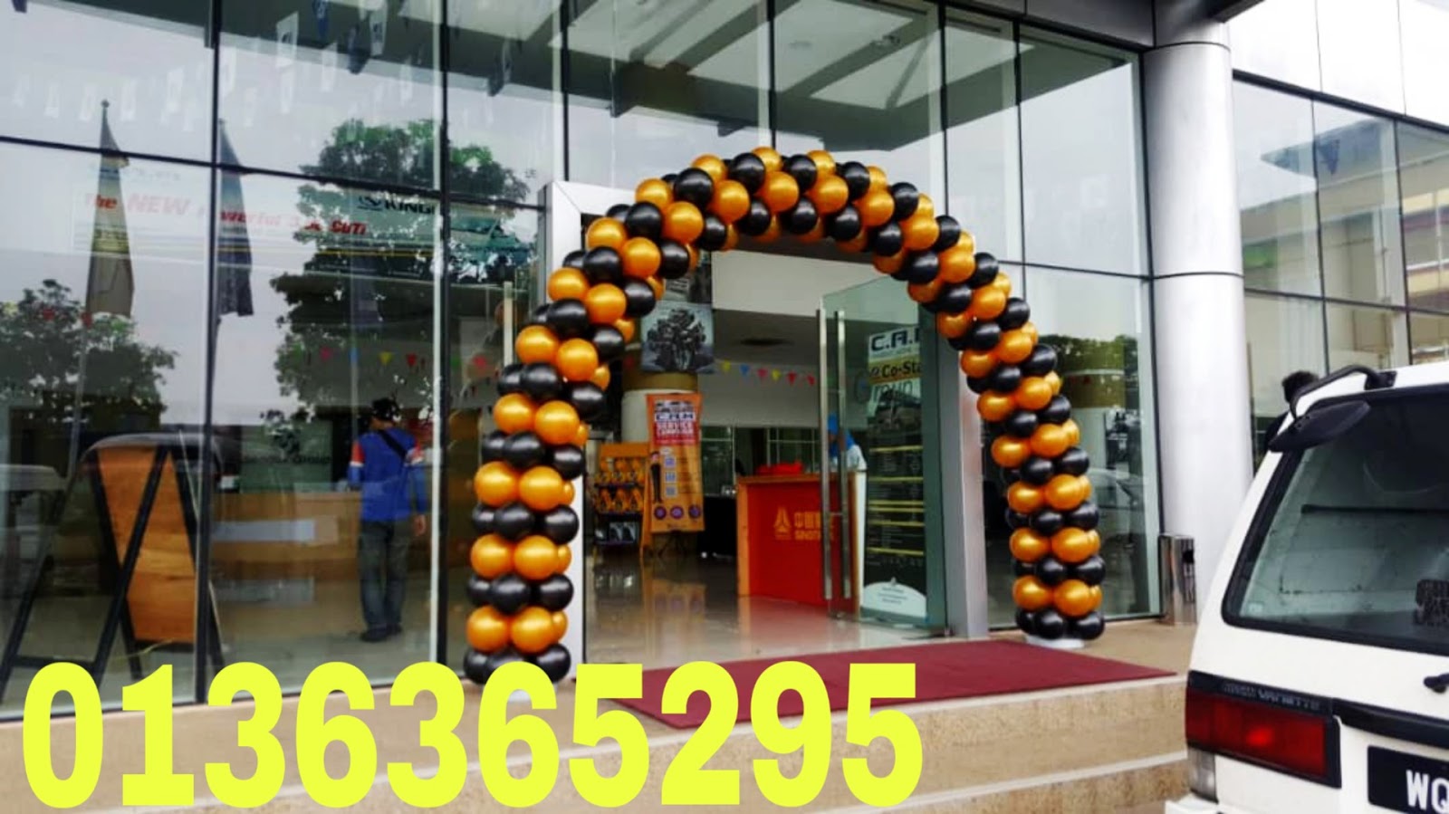 azmi belon ARCH BALLOON ENTRANCE TAMAN MELAWATI