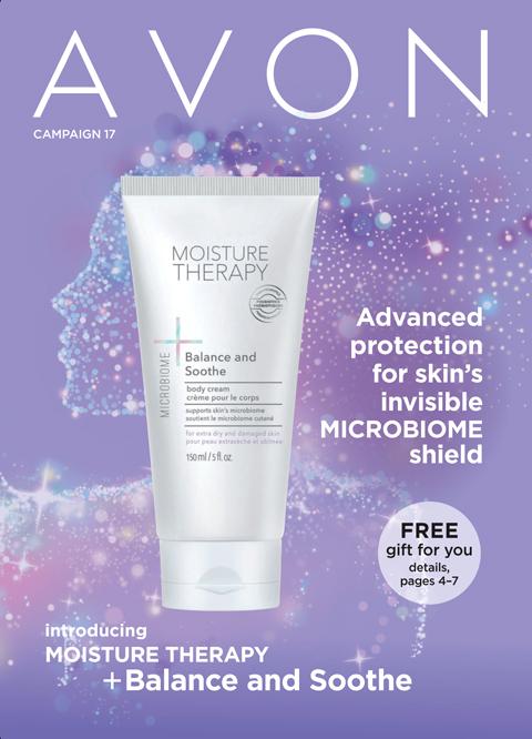AVON Brochure Campaign 17 2020 Online - Intro Moisture Therapy + Balance & Smooth!