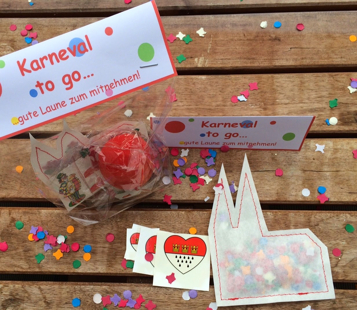 Einfach Schone Sachen By Malamu Karnveal To Go Creadienstag 2 Kleine Geschenke Kleine Geschenke Basteln Geschenke