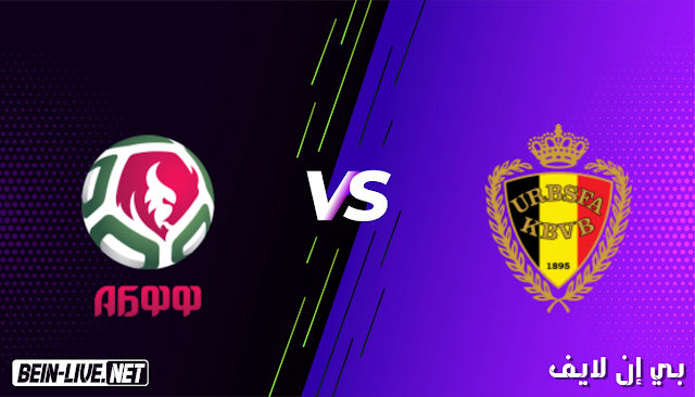 مشاهدة مباراة بلجيكا وروسيا البيضاء بث مباشر اليوم بتاريخ 30-03-2021 في تصفيات كأس العالم
