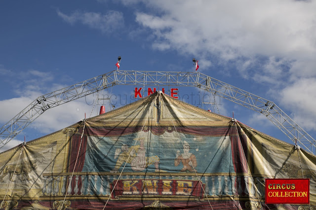 la Façade d'entrée du Cirque Knie