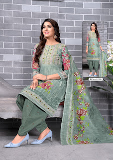 meenaxi ipl 2020 Cotton Print Dress Material