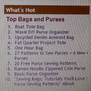 The Wave Purse Organizer hits number 2!