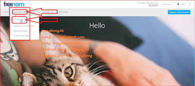 Home/beranda my dot tk Cara mendaftarkan dan mendapatkan nama domain gratis diDOT TK