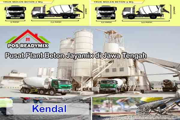 Harga Cor Beton Jayamix Kendal Per m3 Terbaru 2024
