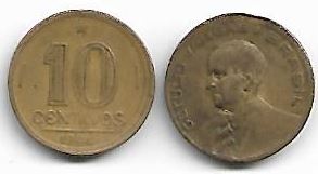10 centavos, 1944