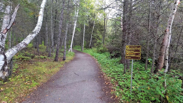 Point de départ pour le Sentier du Fjord