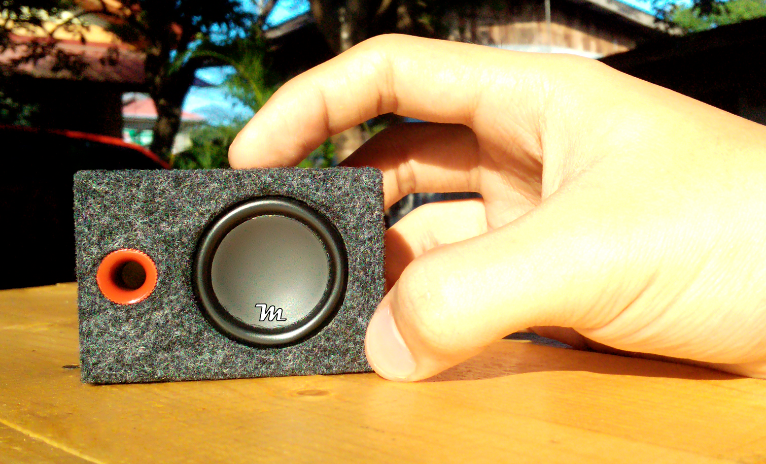 DIY Mini Subwoofer THE WORLDS BEST BASS TEST!!! (MINI SUBWOOFER HARD