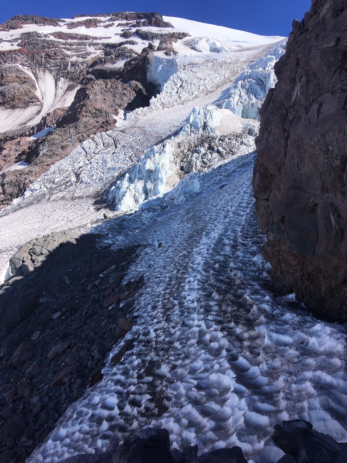 Mount Rainier Climbing Kautz Glacier Route Update 7/22/2020