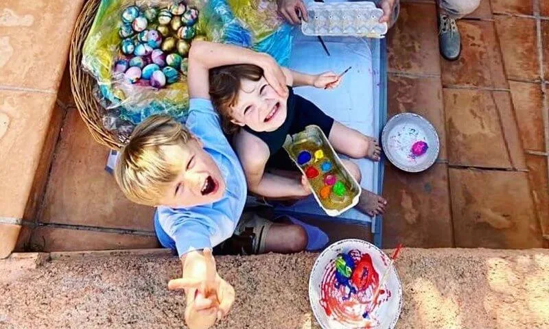 Princess Charlene, Prince Albert and their twins, Crown Prince Jacques and Princess Gabriella