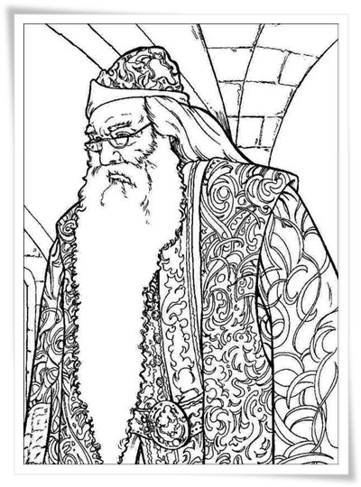 ausmalbilder harry potter kostenlos