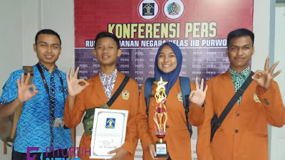 SMA N 10 Purworejo Berhasil Sumbangkan Prestasinya di Festival Film Pendek Pelajar Rutan Purworejo 2019