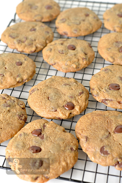 copycat Mrs Field soft chewy chocolate chip cookies
