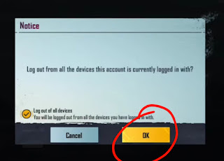 How to Logout PUBG account from all devices