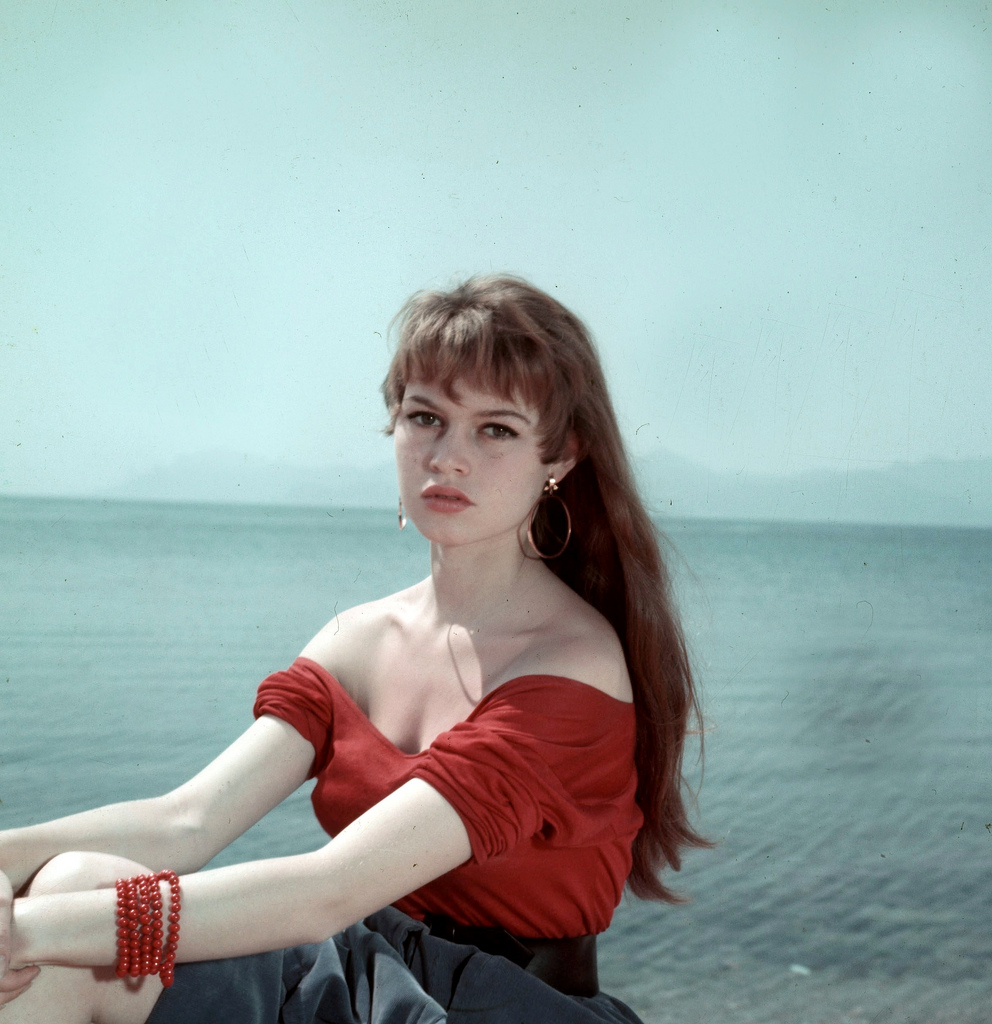 Beautiful Color Photographs Of 19 Year Old Brigitte Bardot