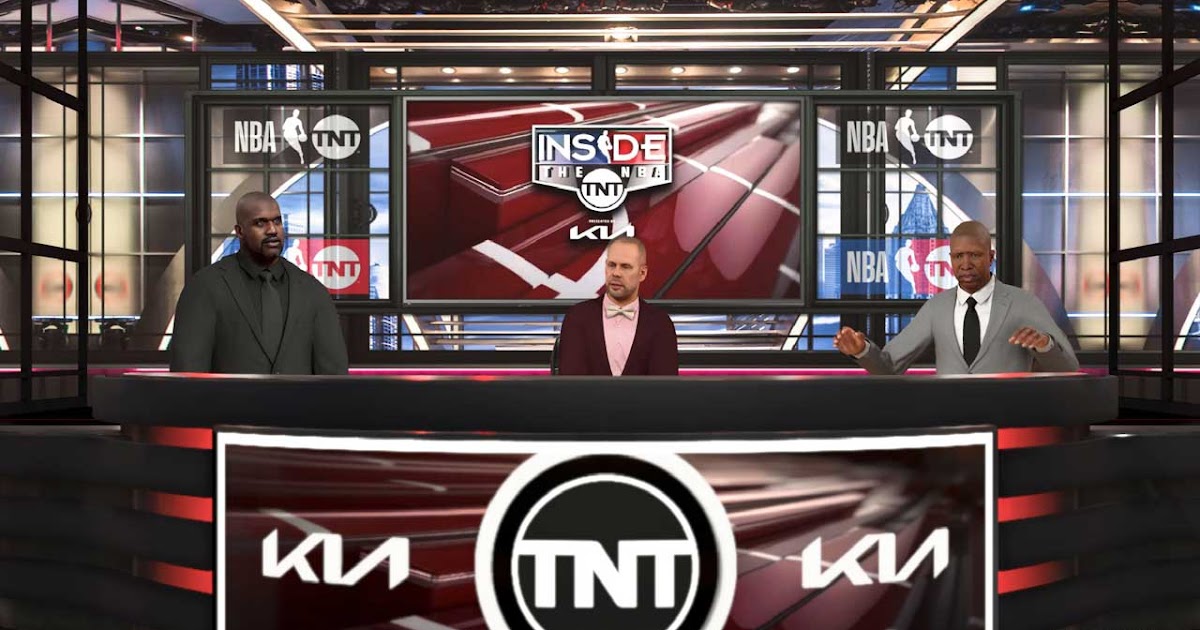 NBA 2K23 TNT Show Studio Presentation Shuajota NBA 2K23 Mods