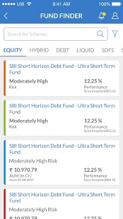 Sbi mf tracking app