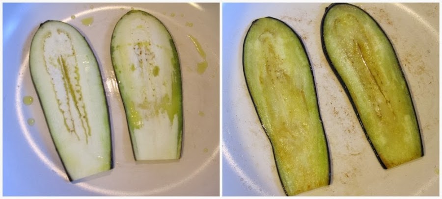 Asar la berenjena a la plancha