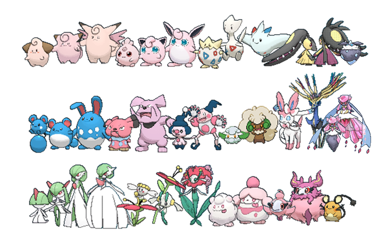ServOFF PokexGames: Um Novo Elemento é Confirmado para a série Pokémon,Tipo  Fairy
