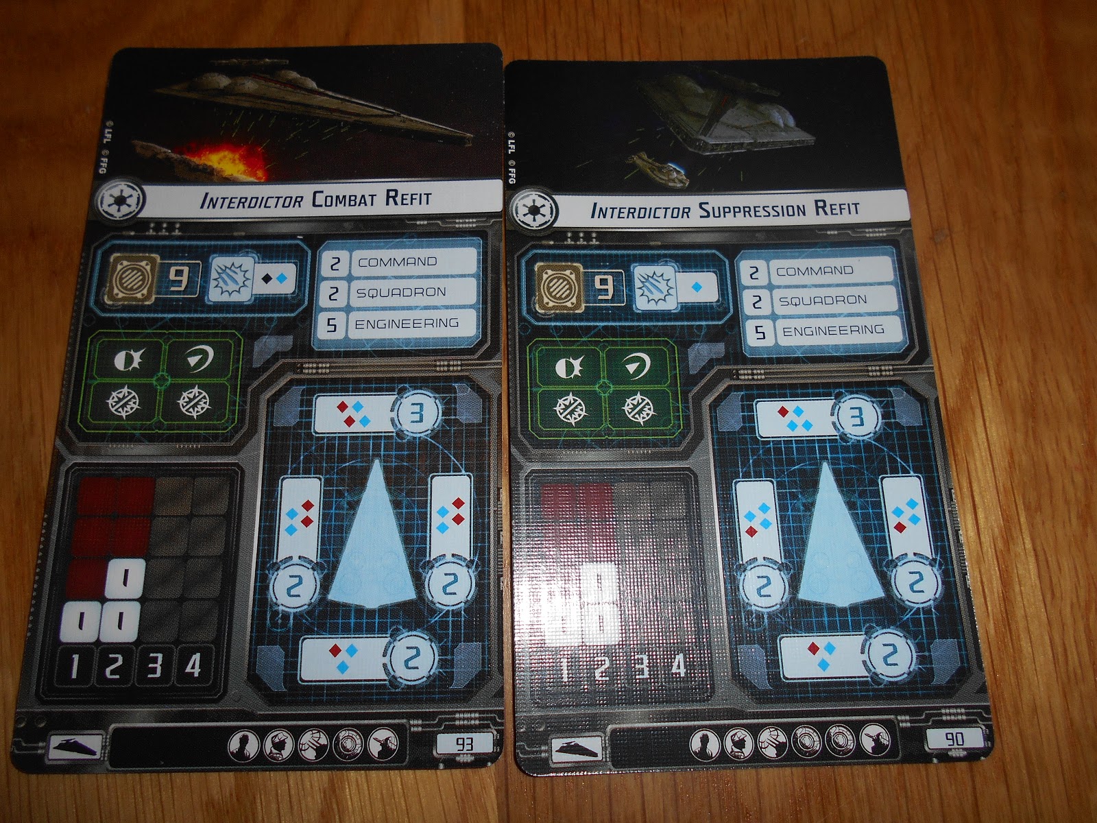 Star Wars Armada Interdictor Expansion Pack from Fantasy Flight Games