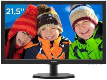 Foto do Monitor Philips LED 21,5 Full HD Widescreen