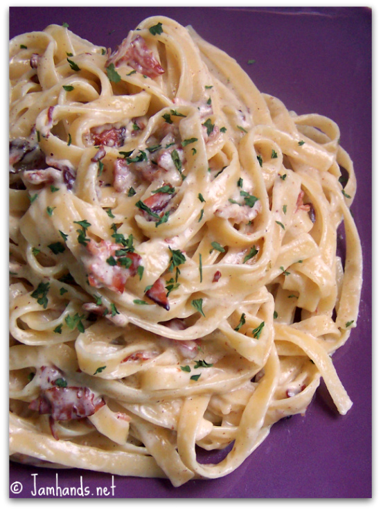 CinnamonProsciutto Carbonara