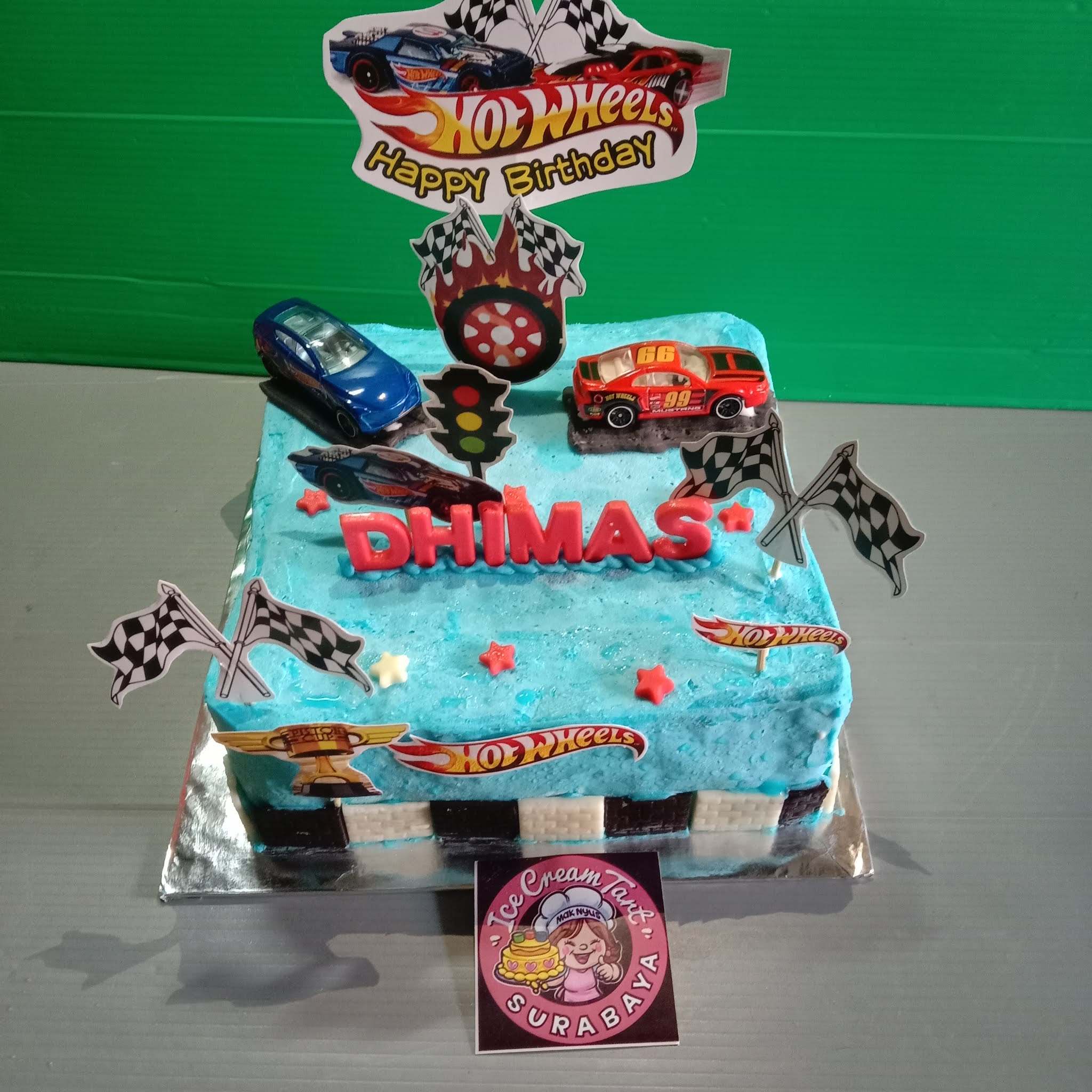 Hotwheel Tart dari Ice Cream Tart Surabaya