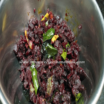 Andhra Style Beetroot Fry Recipe How to Prepare